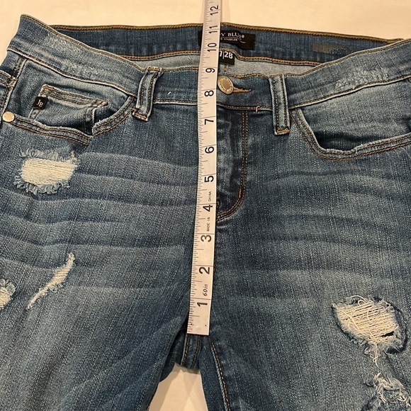 Judy Blue Distressed Skinny Size 7/28 - Picture 5 of 16
